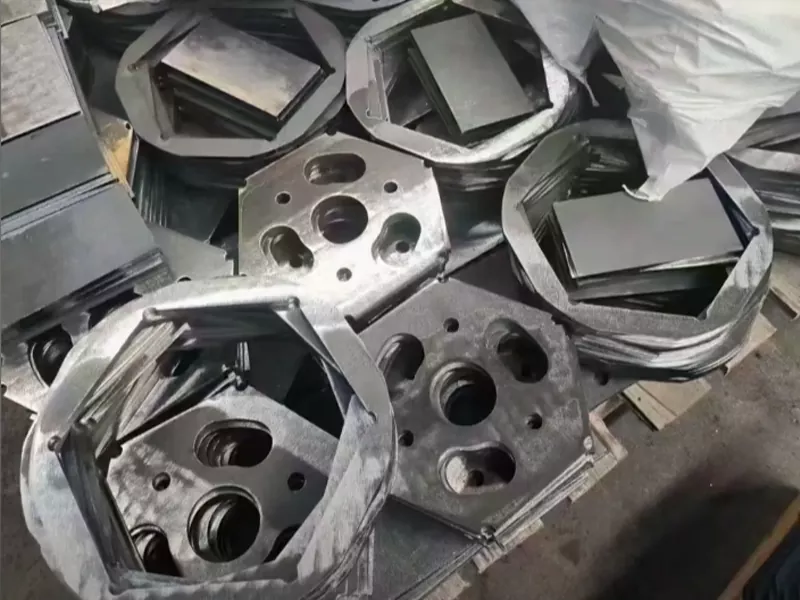 Peças de chapa metálica para corte a laser de liga de aço