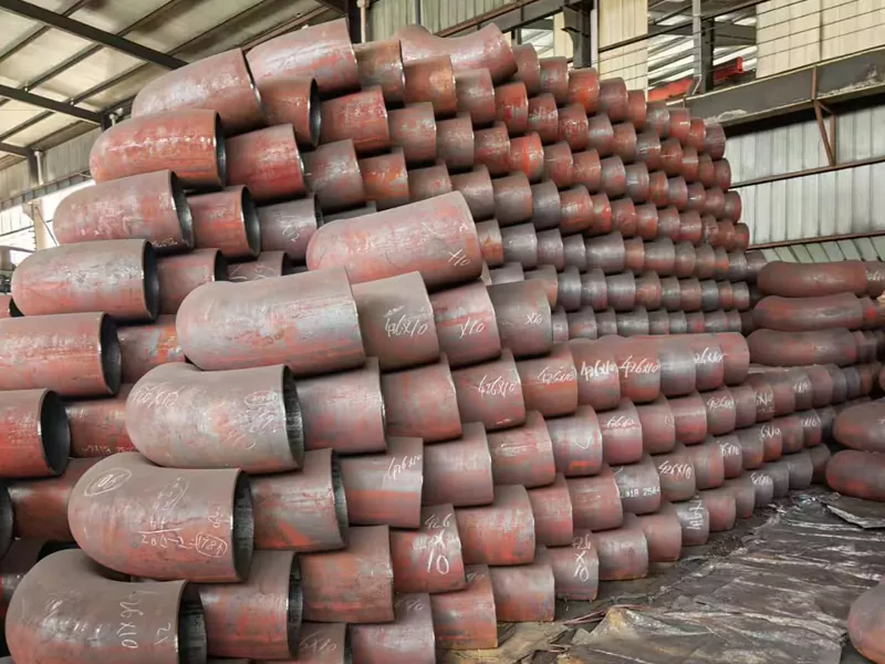 Cotovelo de aço carbono